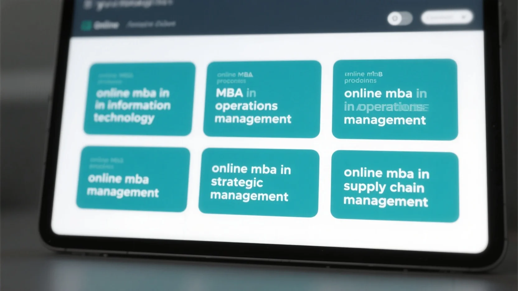 Explore Specialized Online MBA Programs: Supply Chain, IT, and Operations Management